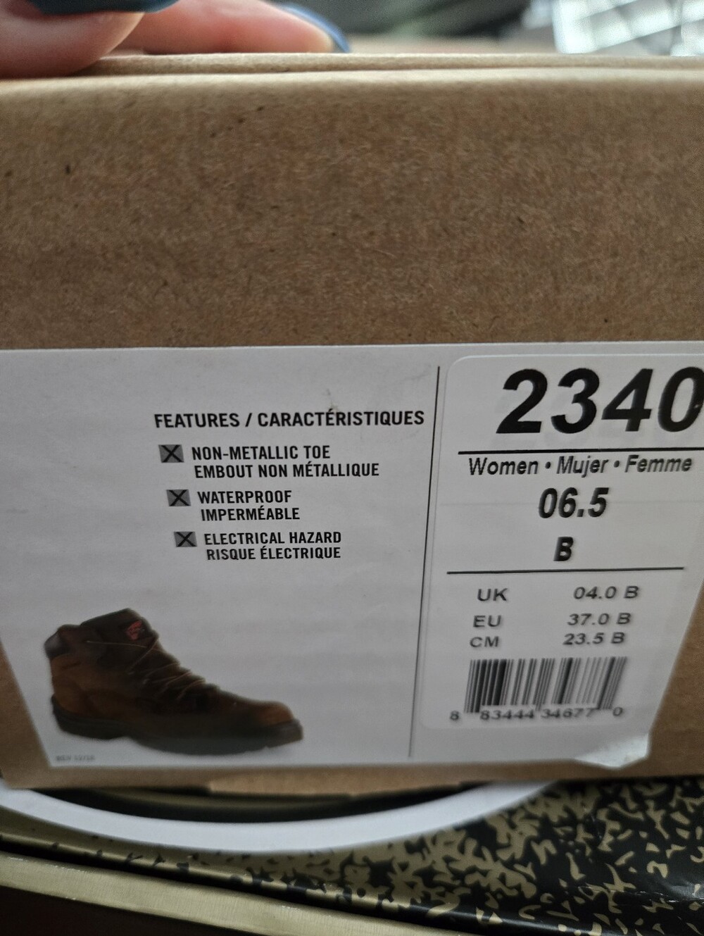 Red Wing Work Boots King Toe 2340 - Picture 7 of 8